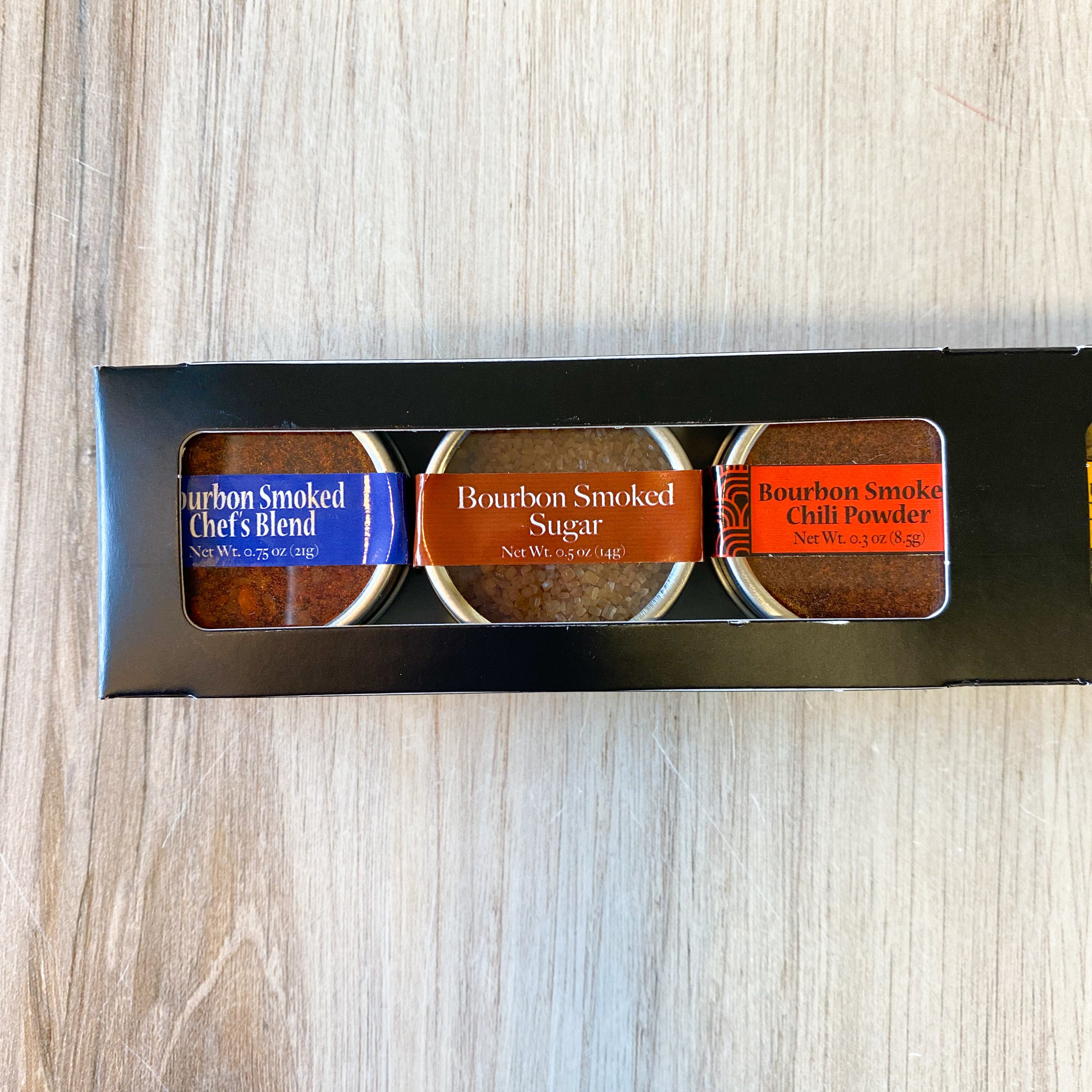Bourbon Smoked Sugar & Spice Blends - 6 pack