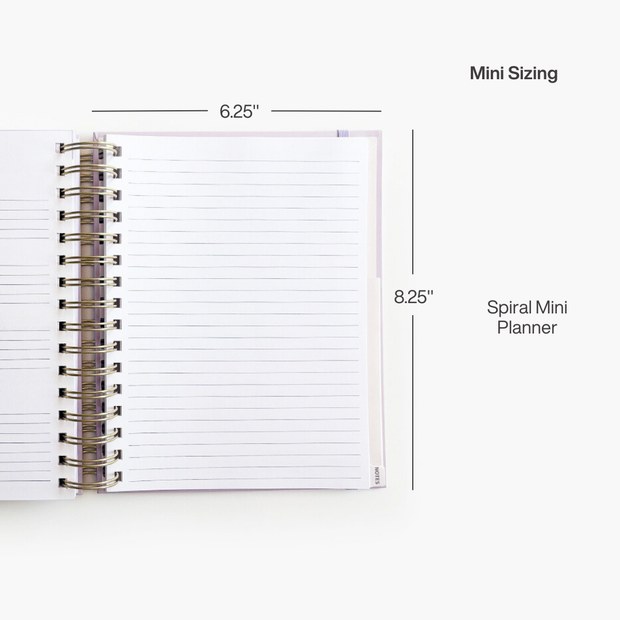Blessed Is She 2026 Calendar Planner // Mini Layout