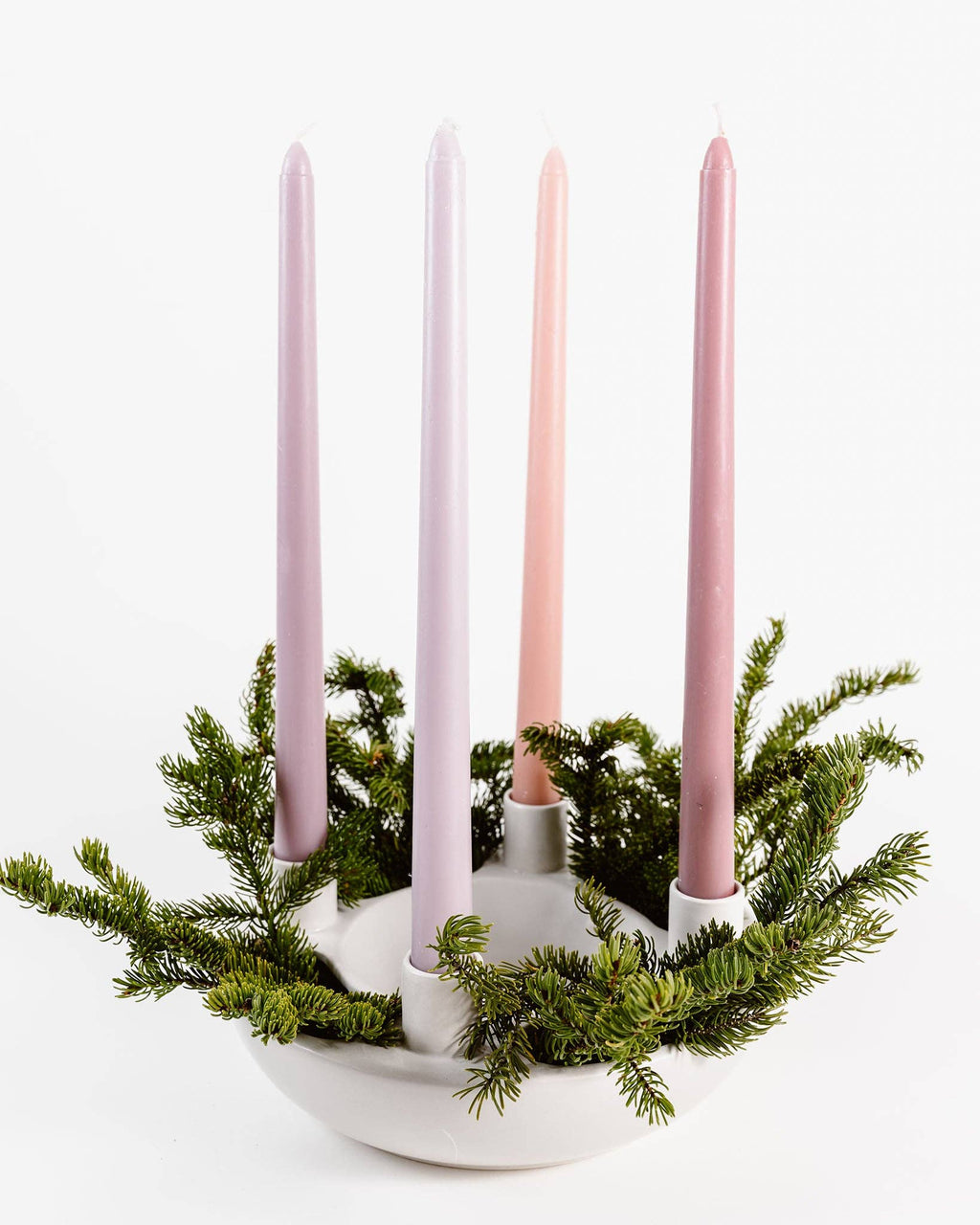 Ceramic Advent Wreath
