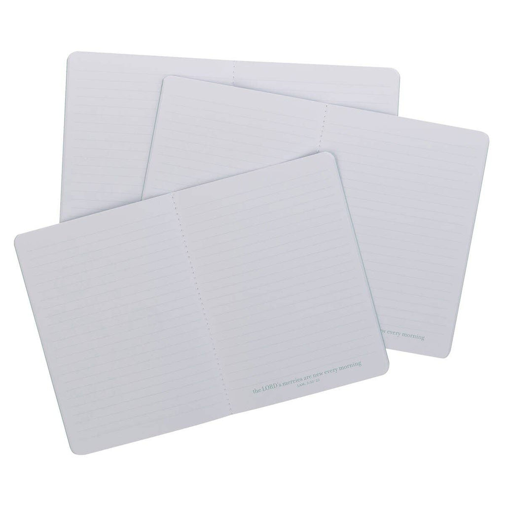 Notebook Set 3pc LG New Mercies Lam. 3:22-23