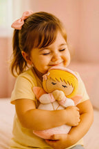 Guardian Angel Girl Catholic 8" Plush Doll — Divine Protection