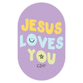 Jesus Loves You Decal Sticker