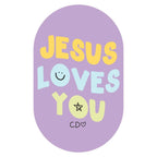 Jesus Loves You Decal Sticker