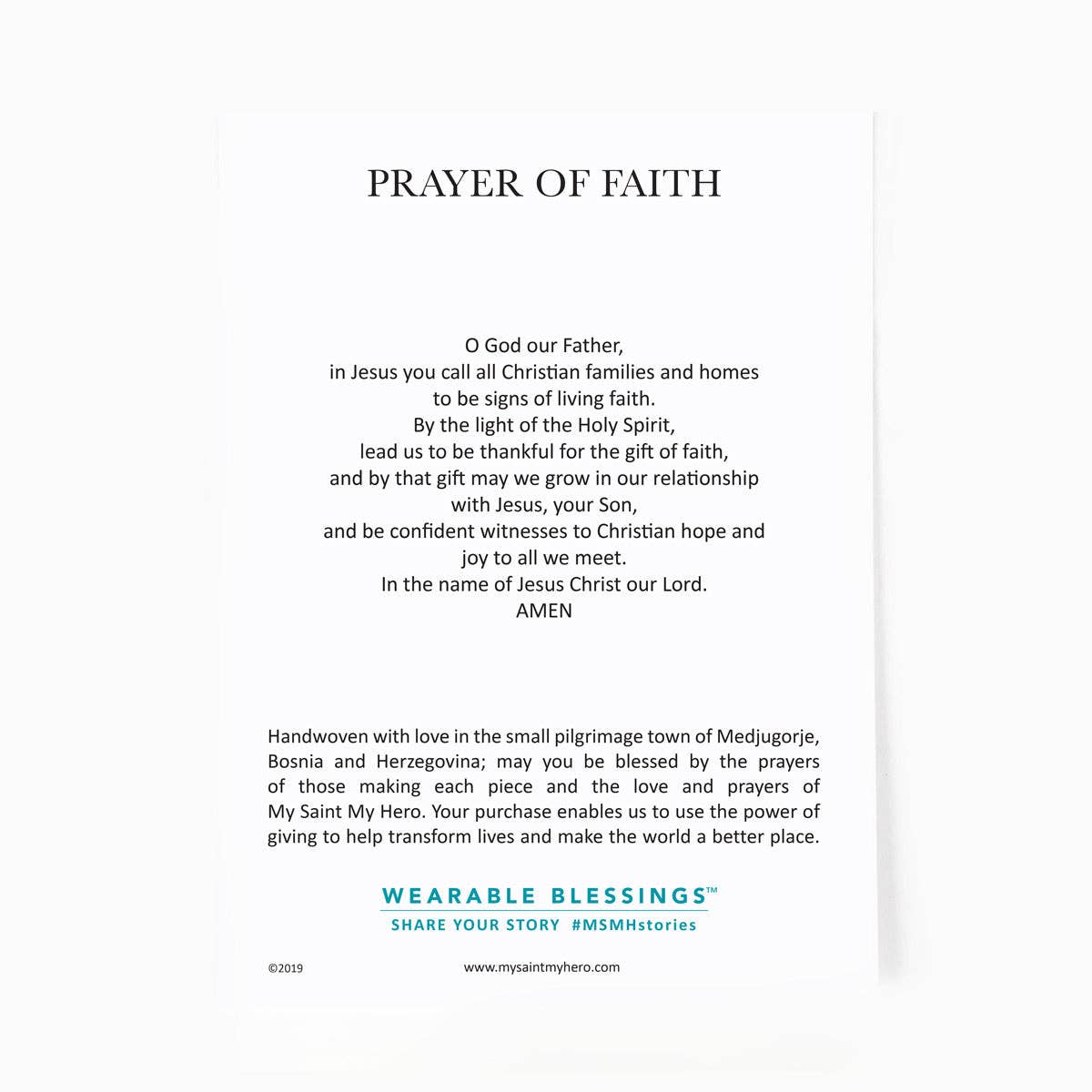 Filled by Faith Bracelet