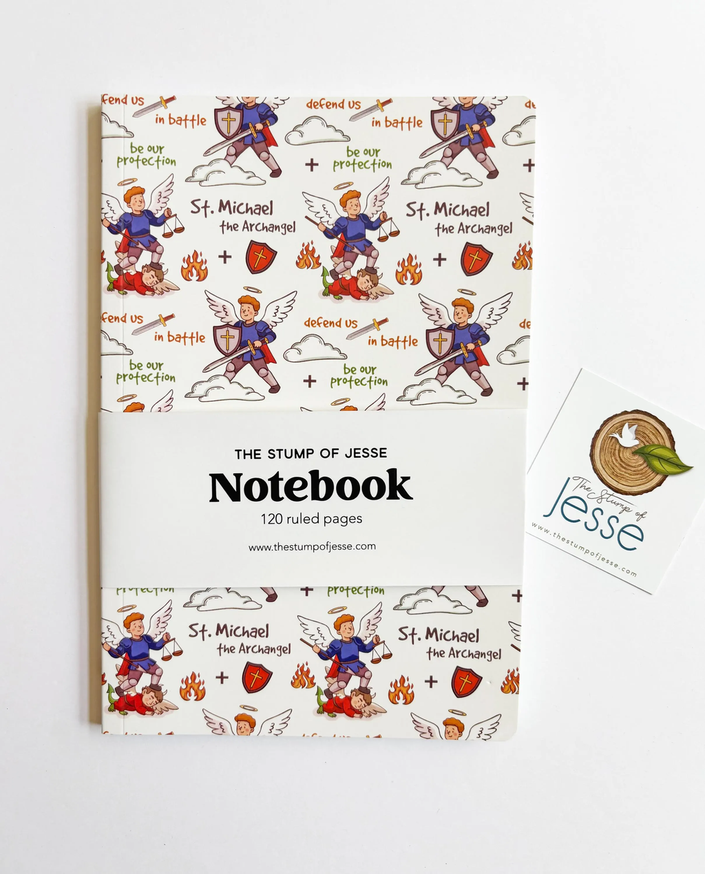 St. Michael the Archangel Journal | Ruled Notebook