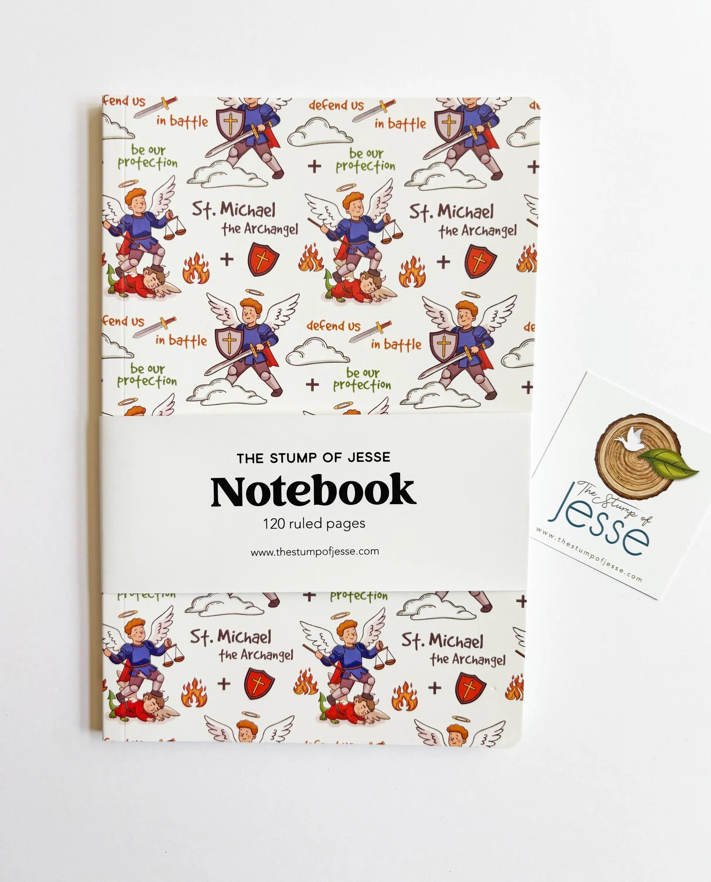 St. Michael the Archangel Journal | Ruled Notebook