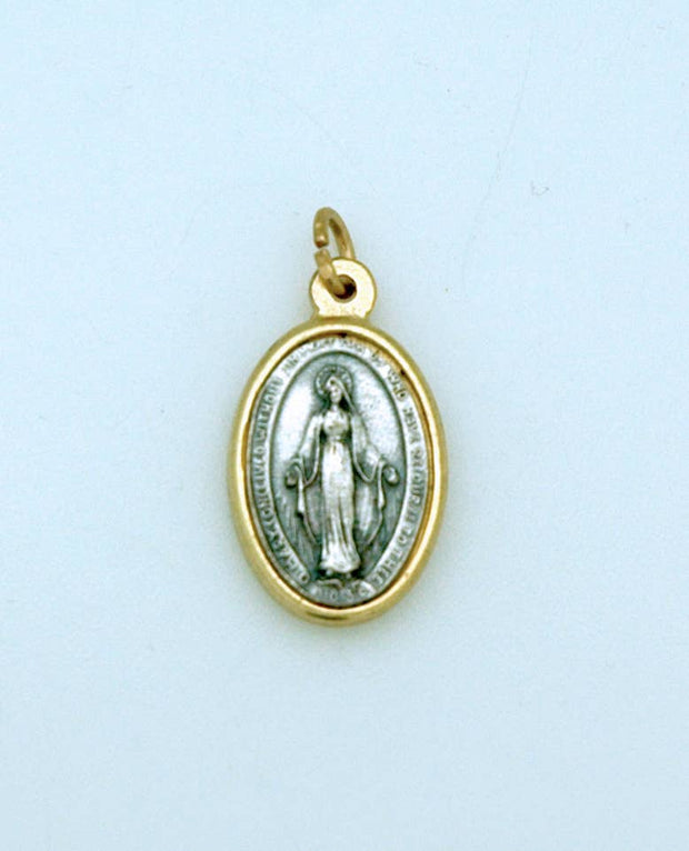 Gold-Rimmed Miraculous Medal