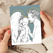 Holy Family Greeting Card