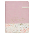 Journal Classic w/Elastic & Pen Holder Love 1 Cor. 16:14