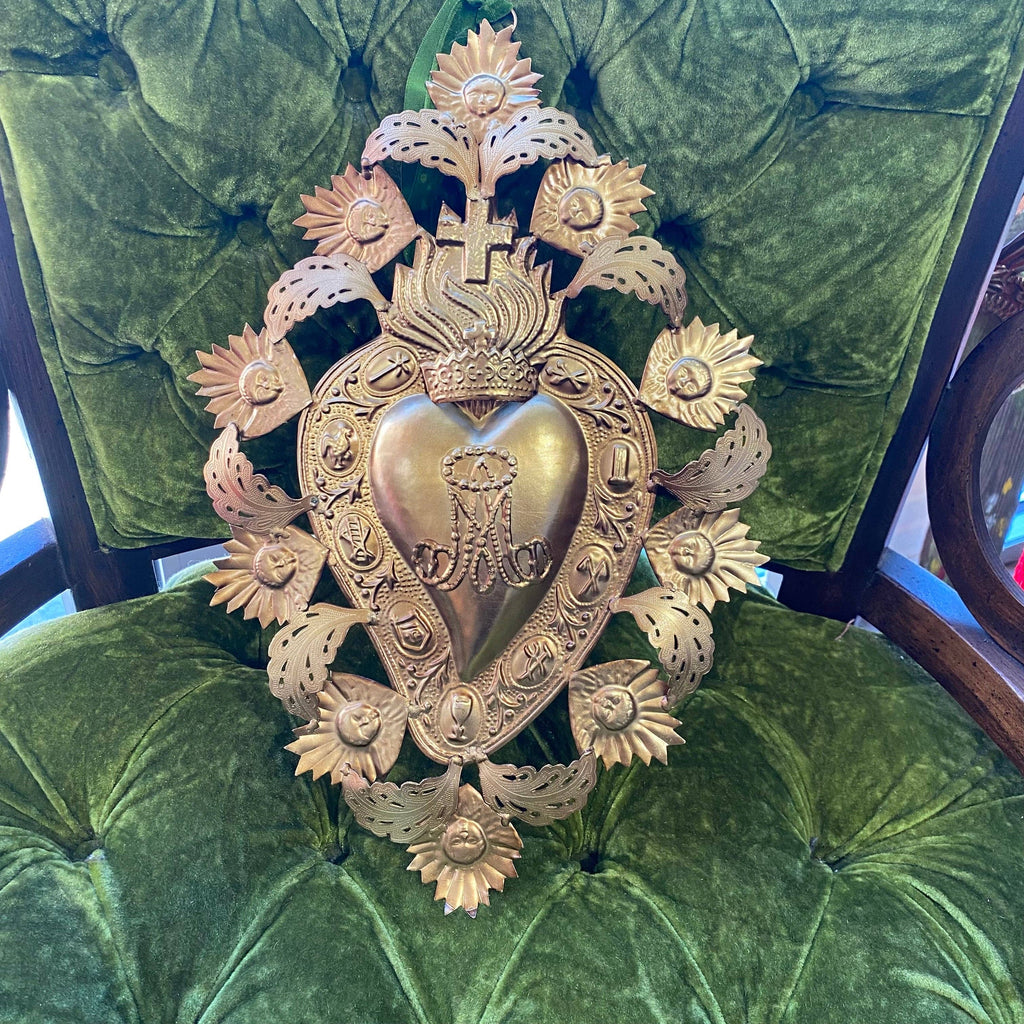 Cutout Sacred Heart Ornament