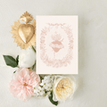 Catholic Mass Cards, Immaculate Heart of Mary, Mass Intention Cards, with optional Mass scheduling