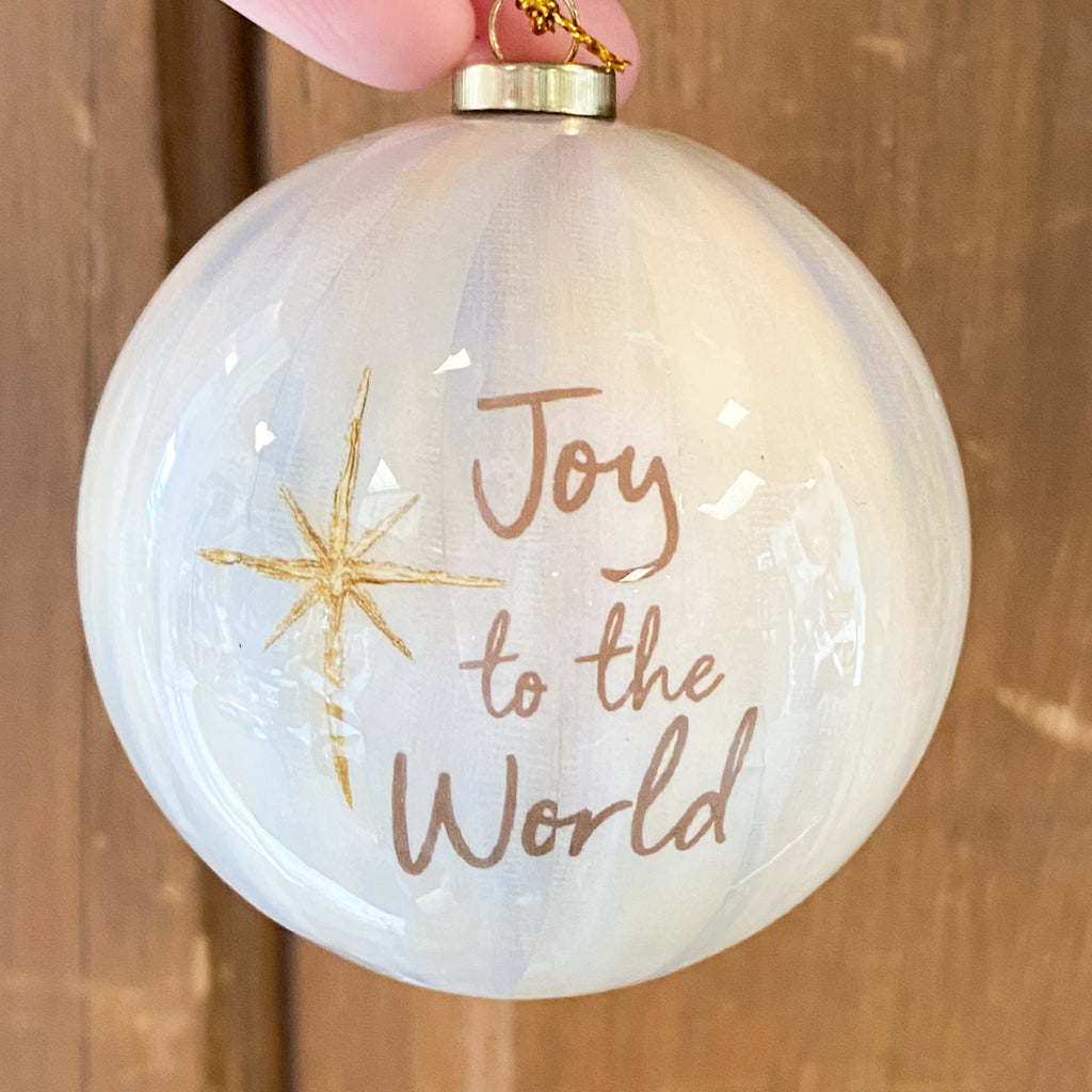 Ornament Joy To The World (4 Themes)