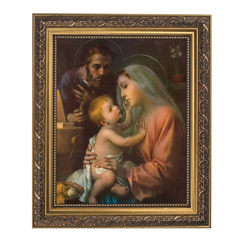 Madonna and Child Gold Tone Framed Print