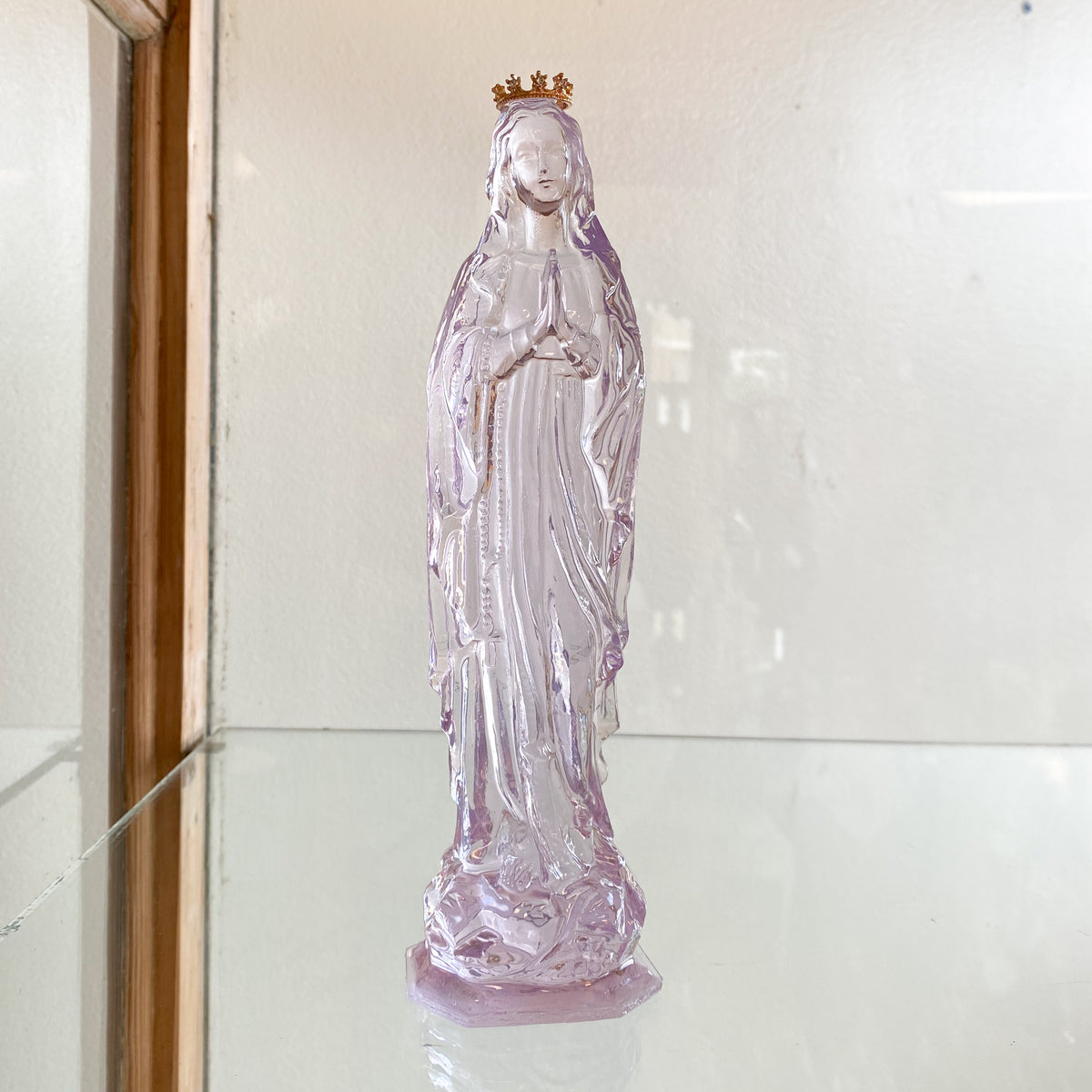 9" Crowned Mary Statue