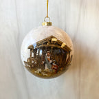 3" Assorted Nativity Paper Mache Ornament