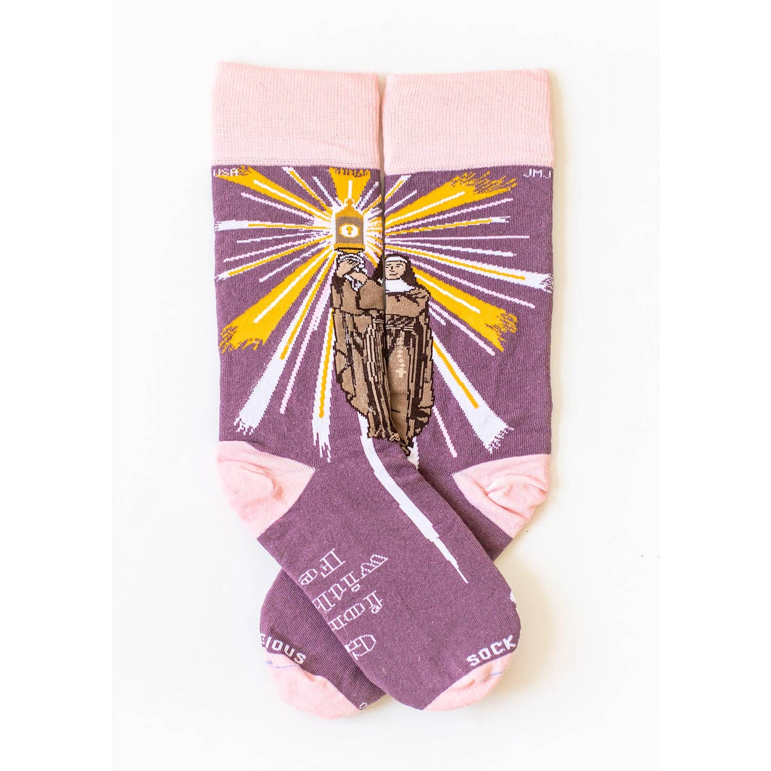 St. Clare of Assisi Adult Socks