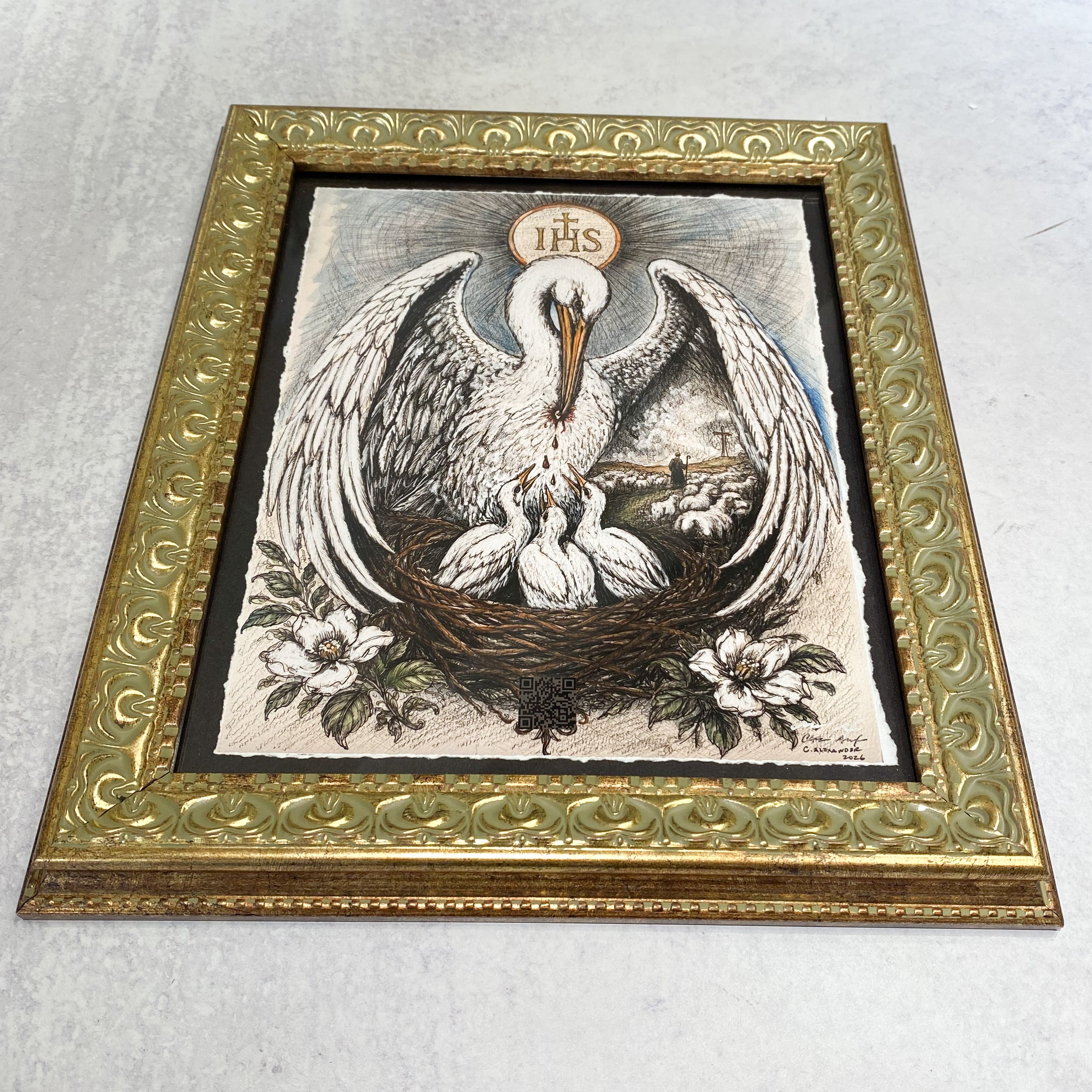 The Giving - Framed 12x10
