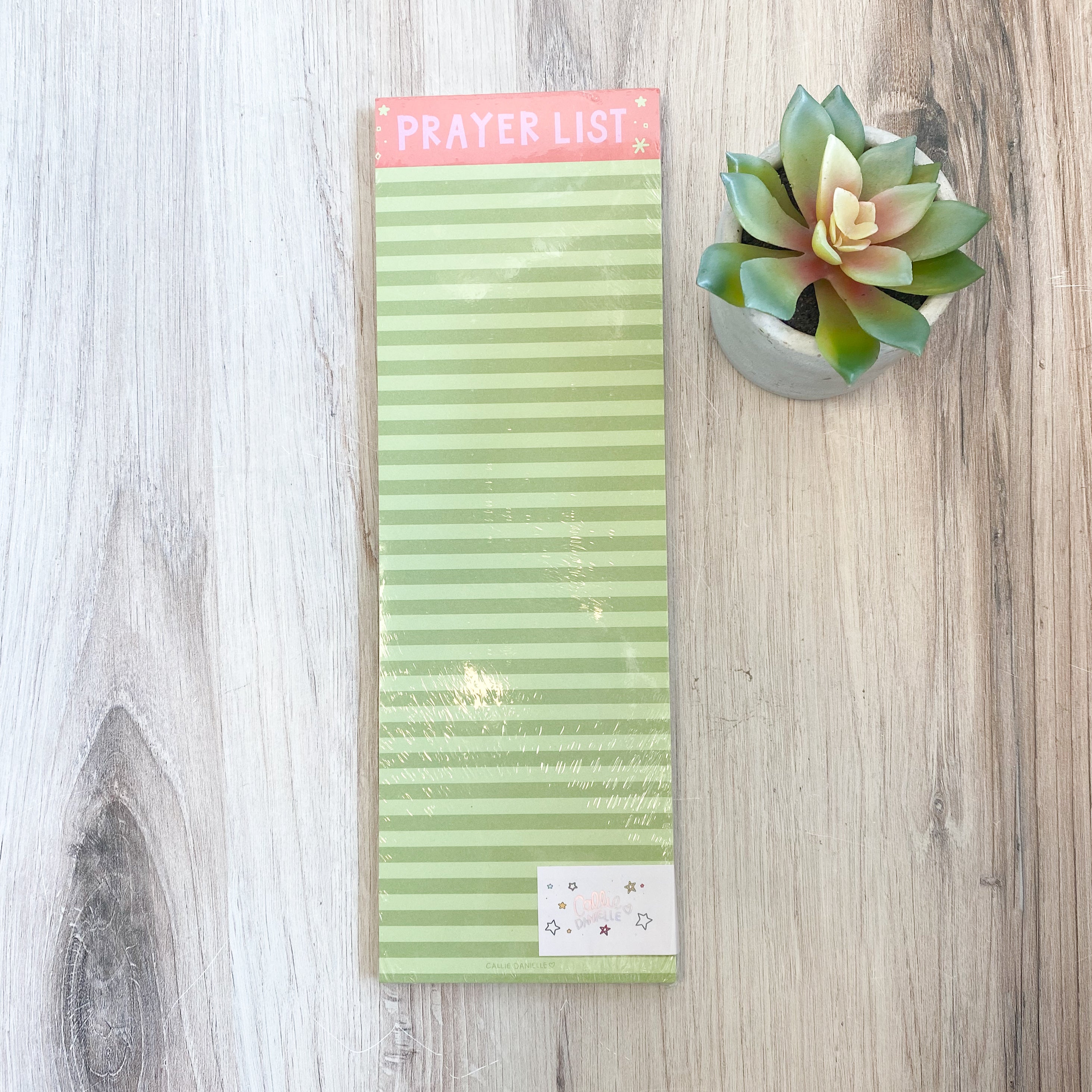 Prayer List 4x12 Notepad