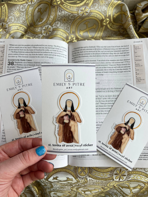 St. Teresa of Avila Sticker