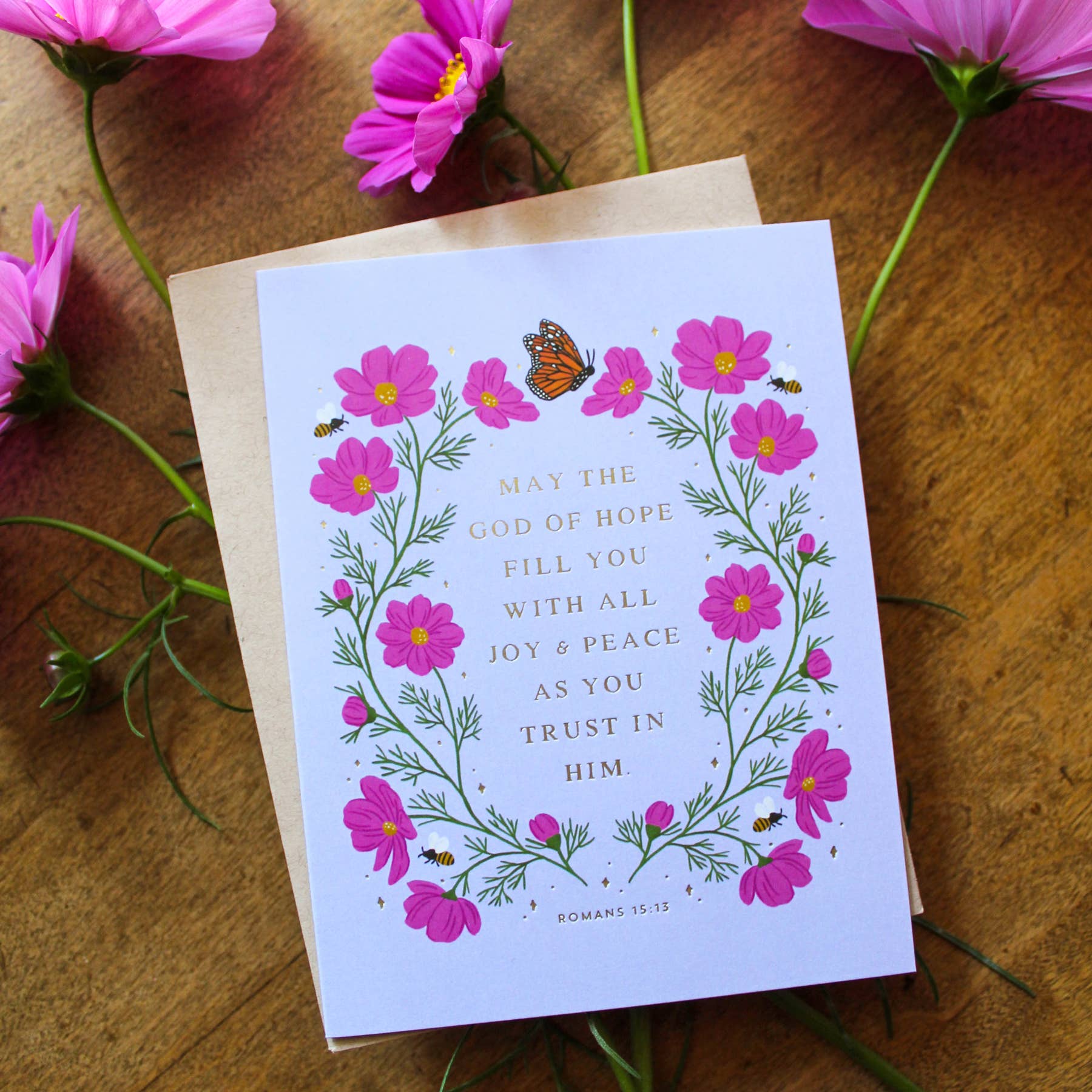 God of Hope Encouragement Card