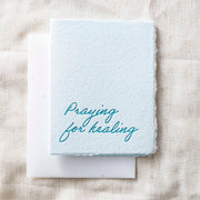 Praying for healing | Religious Christian Greeting Card