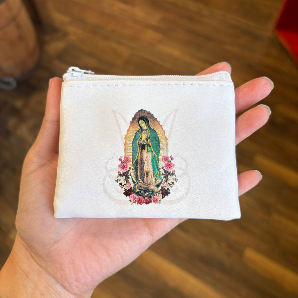 Our Lady of Guadalupe Zip Rosary Pouch