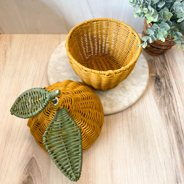 Rattan Lemon Basket