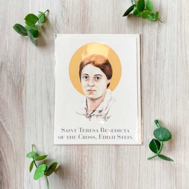 Saint Teresa Benedicta Notecard with Envelope