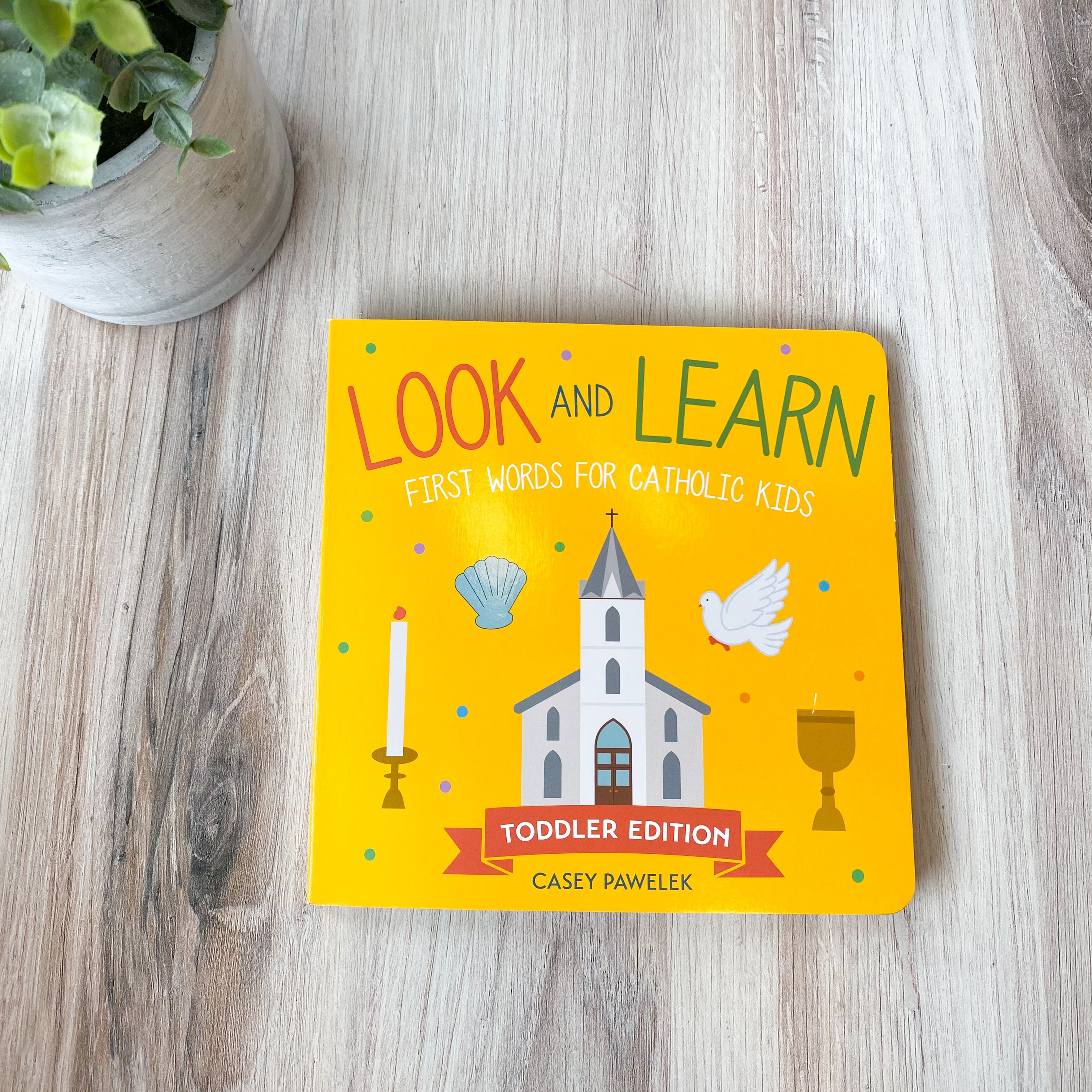 Look and Learn - Toddler Edition: First Words for Catholic Kids