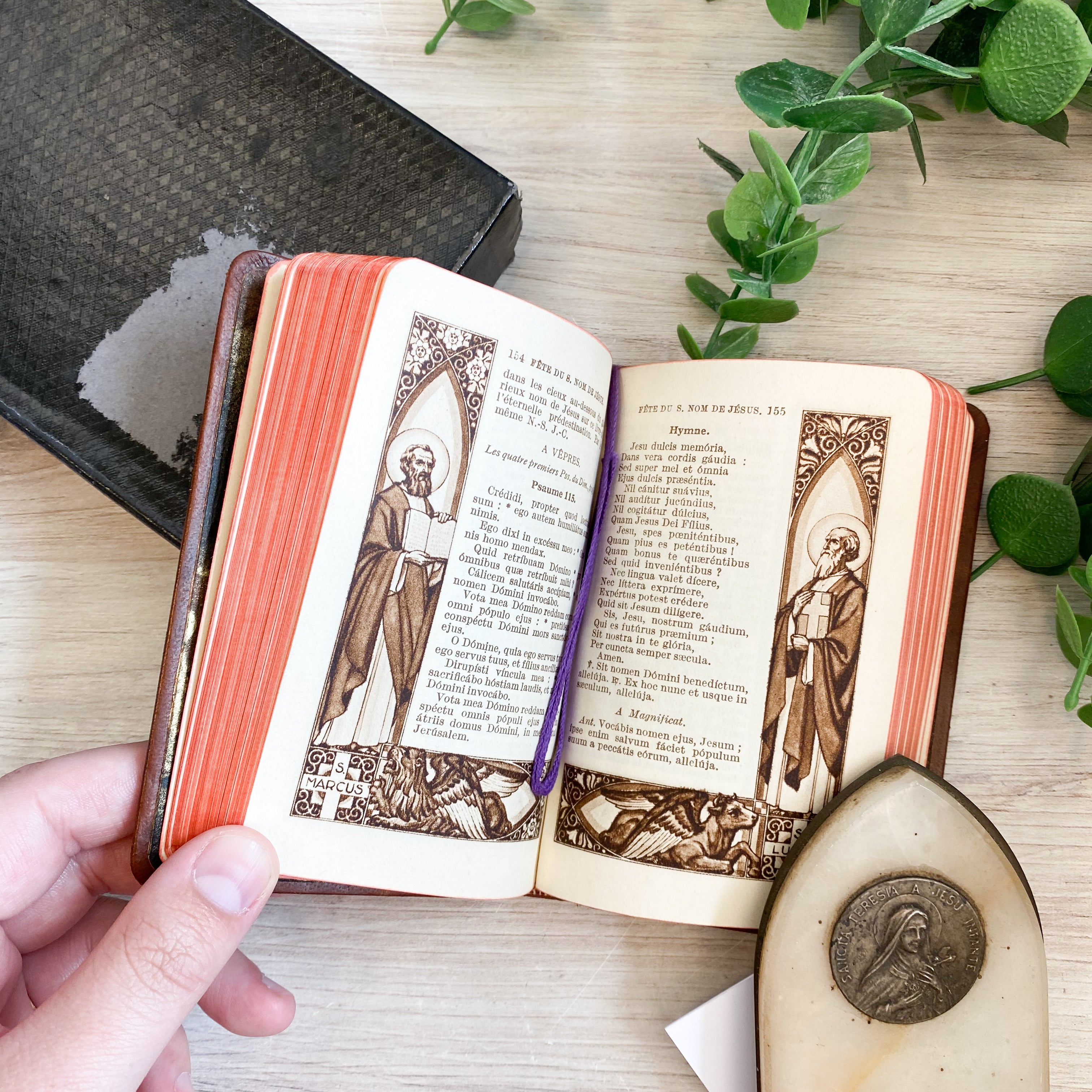 Antique French 1797 Missal small