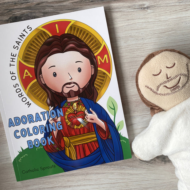 The Adoration Coloring Book - Catholic Sprouts