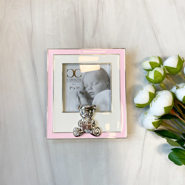 5" Pink Baby Bear Frame