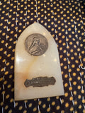 Antique French St. Therese of Lisieux on Onyx Easel