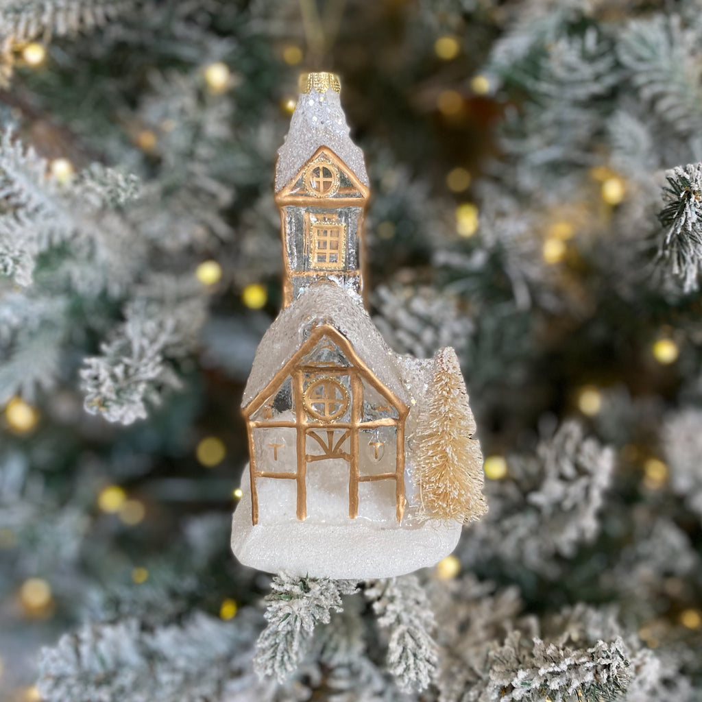 Snowy Gold House