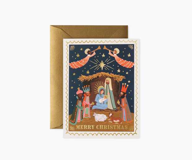 Boxed Set of Christmas Nativity Card