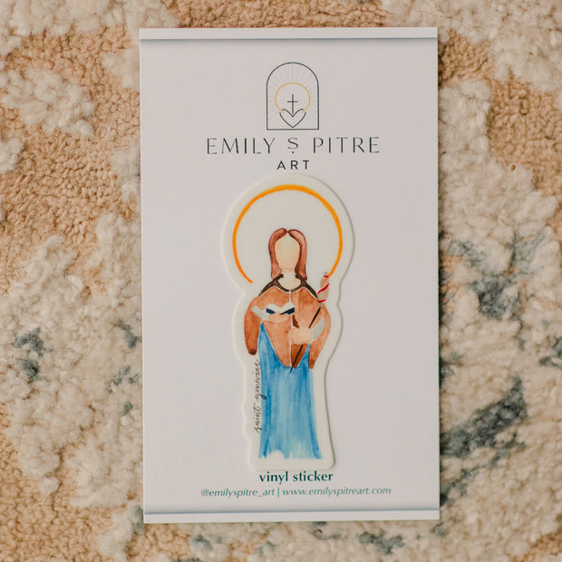 St. Genevieve Sticker