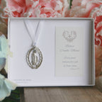 Catholic Mary Beautiful Cradle Medal for Baby Gift  CJ-376