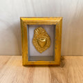 Framed Sacred Heart 4x5