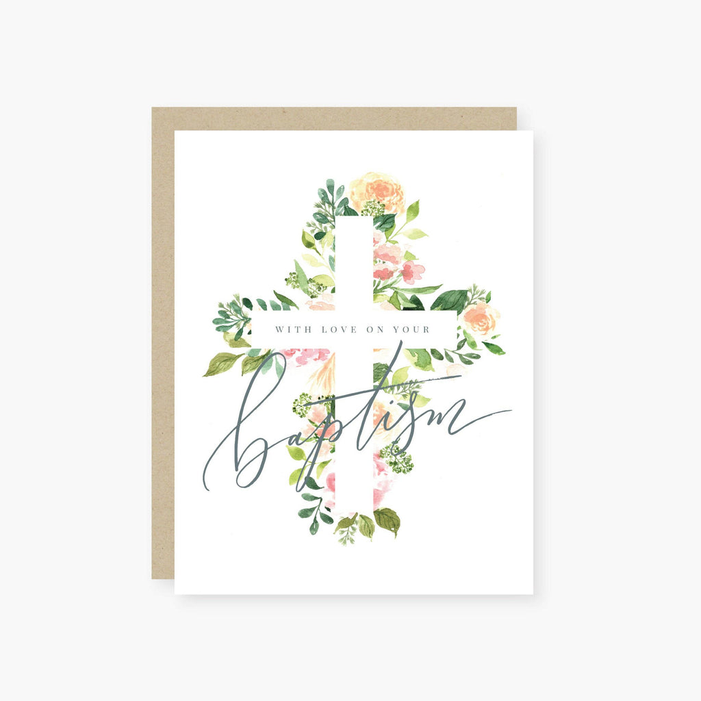 Floral cross