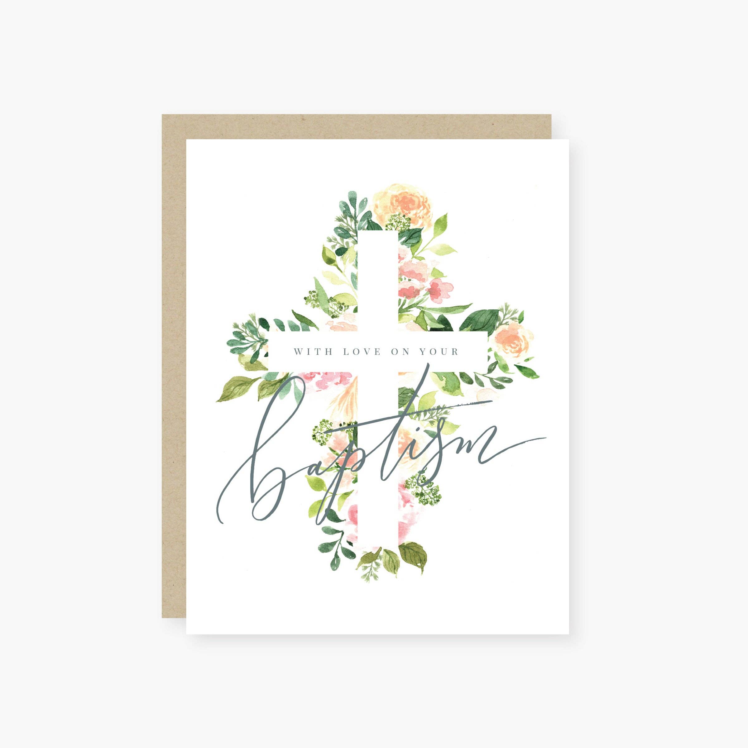 Floral cross