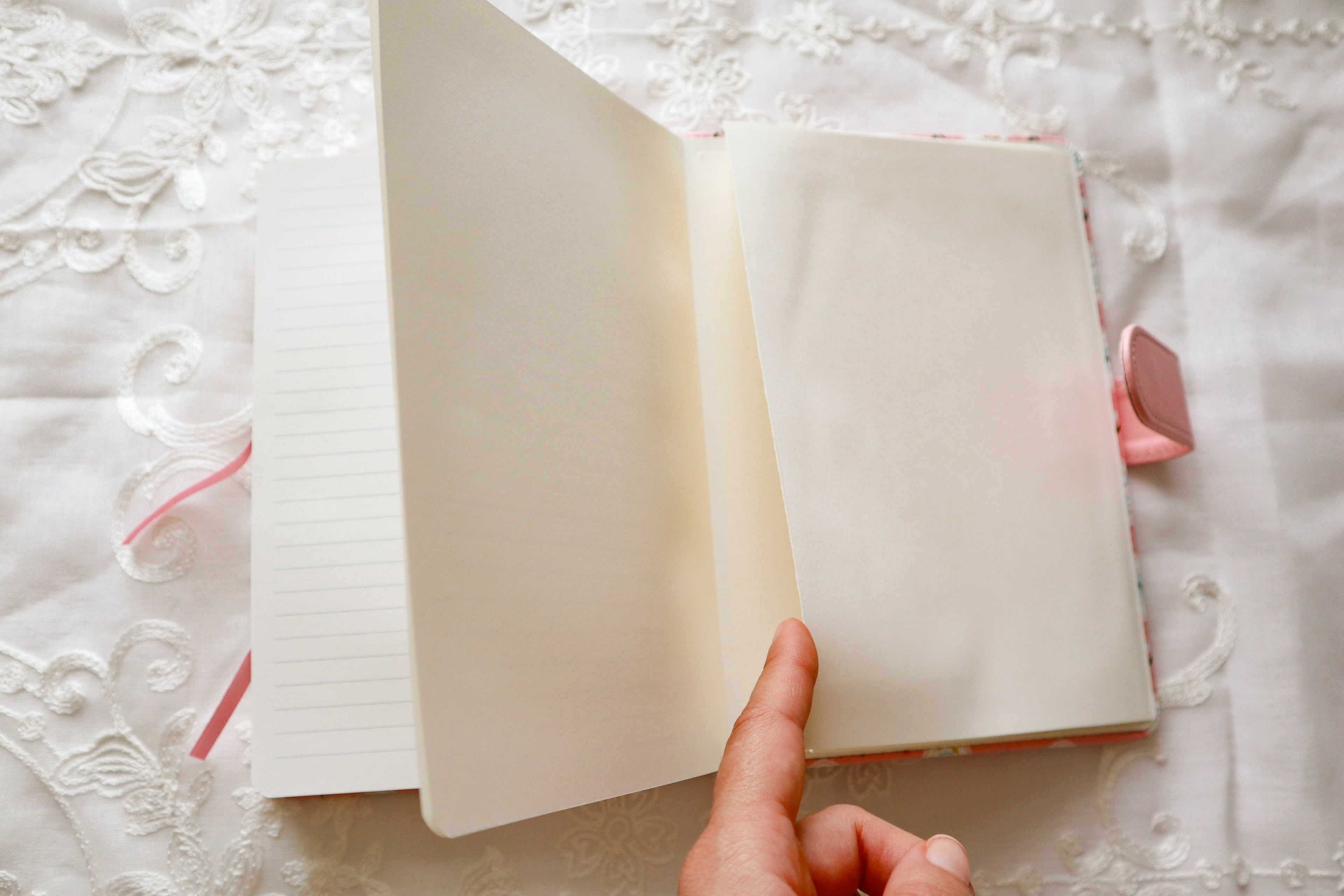 Pink Marian Leather Journal