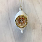 Ornament White Retro Reflectors