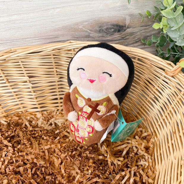 Mini Plush: St. Therese Shining Light