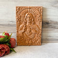 Sacred Heart of Jesus Wooden Plaque apprx 6.5" x 9.5"