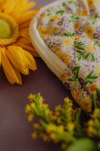 Lavender Blooms Rosary Pouch