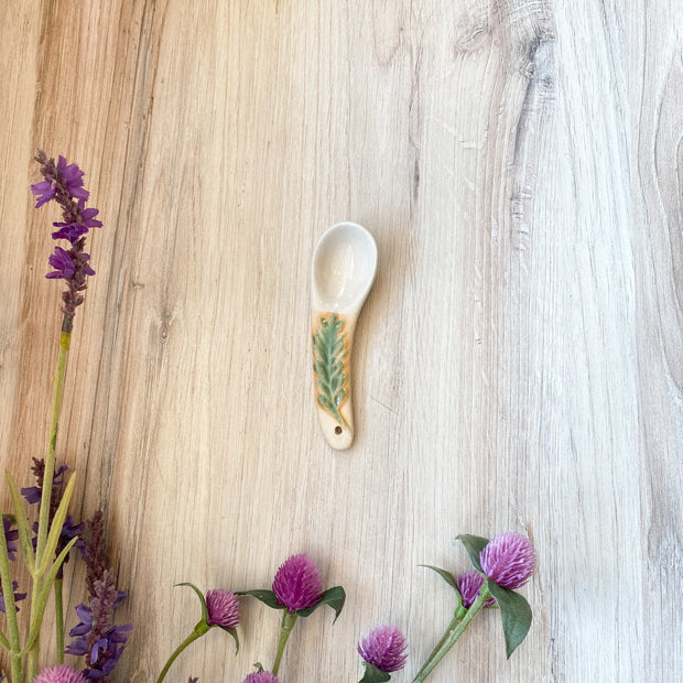 Hand-Painted Spoon with Handle, 6 Styles