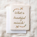 Beautiful Miracle Baby Shower | Eco-Friendly Greeting Card