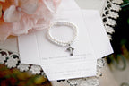 Catholic Baptism Pearl Bracelet Crucifix CJ-190