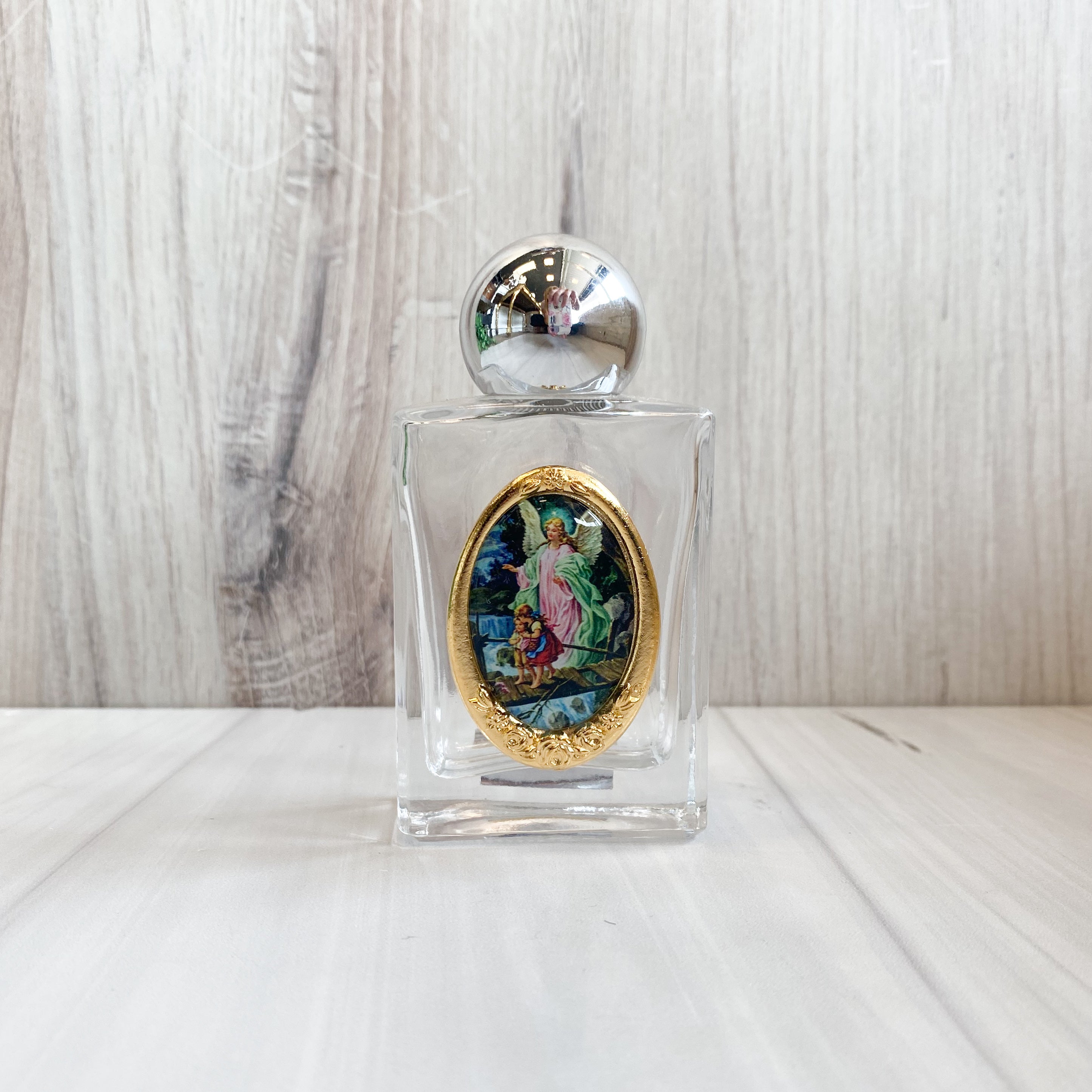 Guardian Angel Holy Water Bottle 1.75x2.25"
