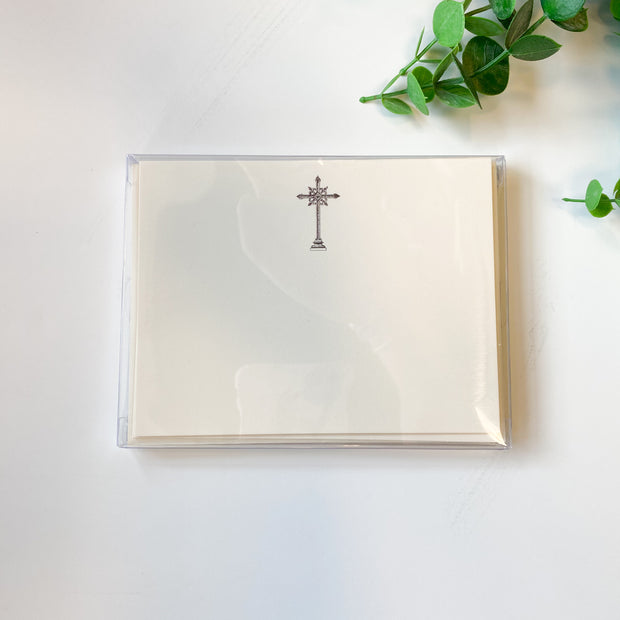 Flat Card/Envelope - Cross (Horizontal)